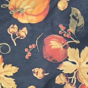 Autumn Harvest Print Table Cloth & Napkins
